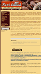 Mobile Screenshot of cibetkova-kava.cz